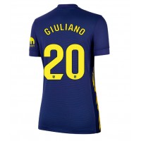 Atletico Madrid Giuliano Simeone #20 Vonkajší Ženy futbalový dres 2025-26 Krátky Rukáv